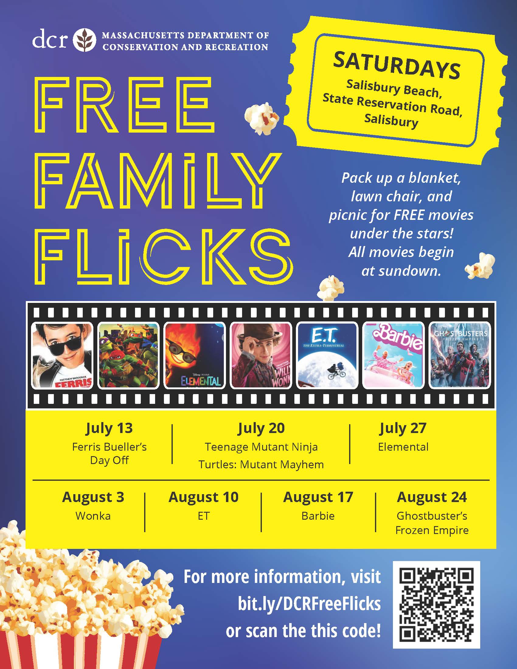 DCR Movies in the Parks Mass.gov